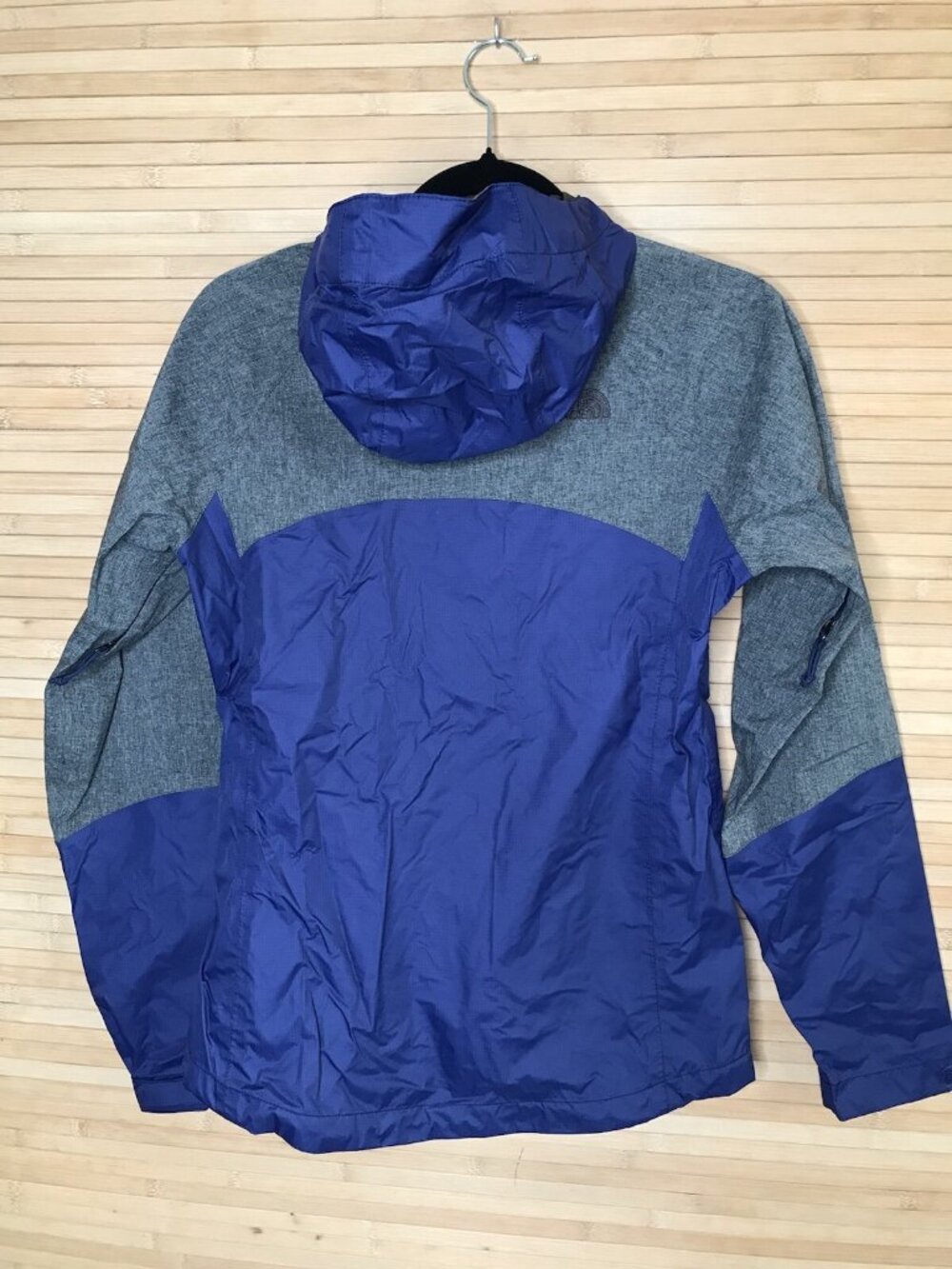 Womens The North Face NF00CAD7 Blue/Grey Full Zip Rain Jacket sz XS - Picture 3 of 9